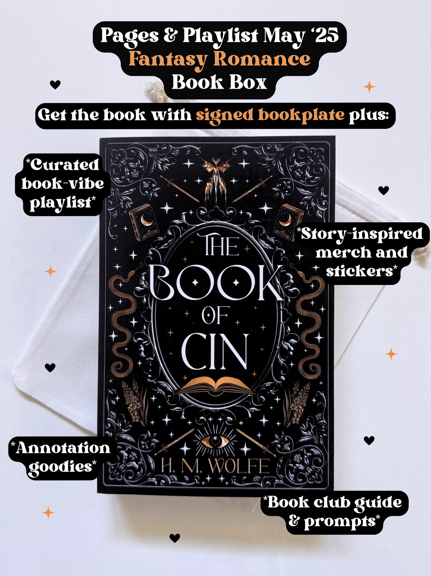 Fantasy Romance Book Box