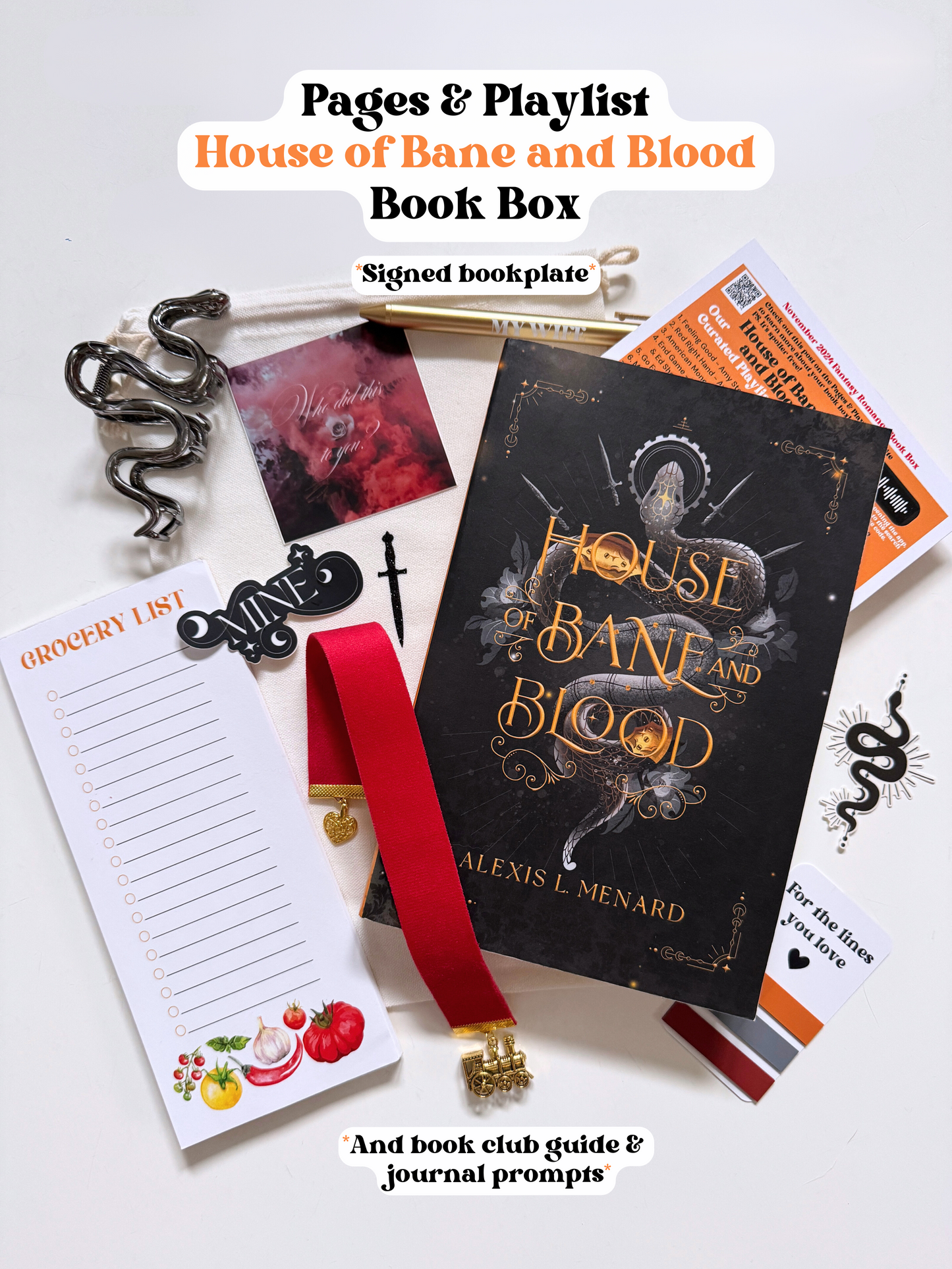 House of Bane and Blood Book Box