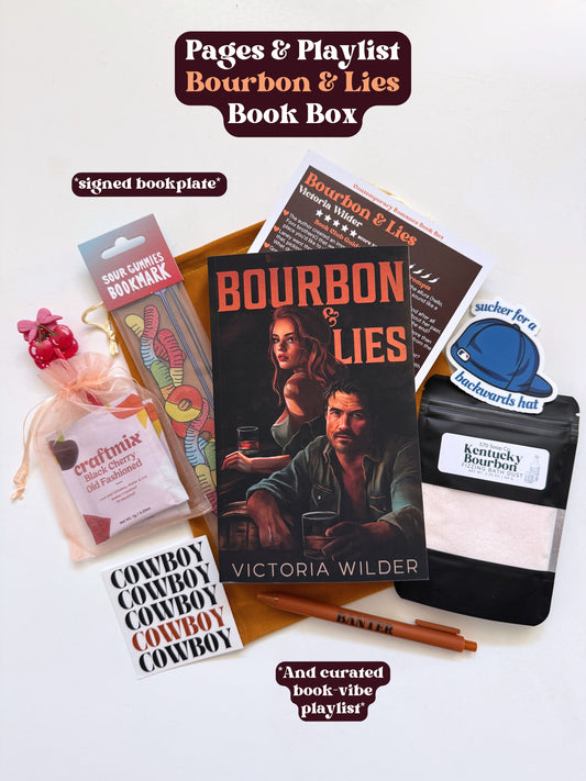 Bourbon & Lies Book Box