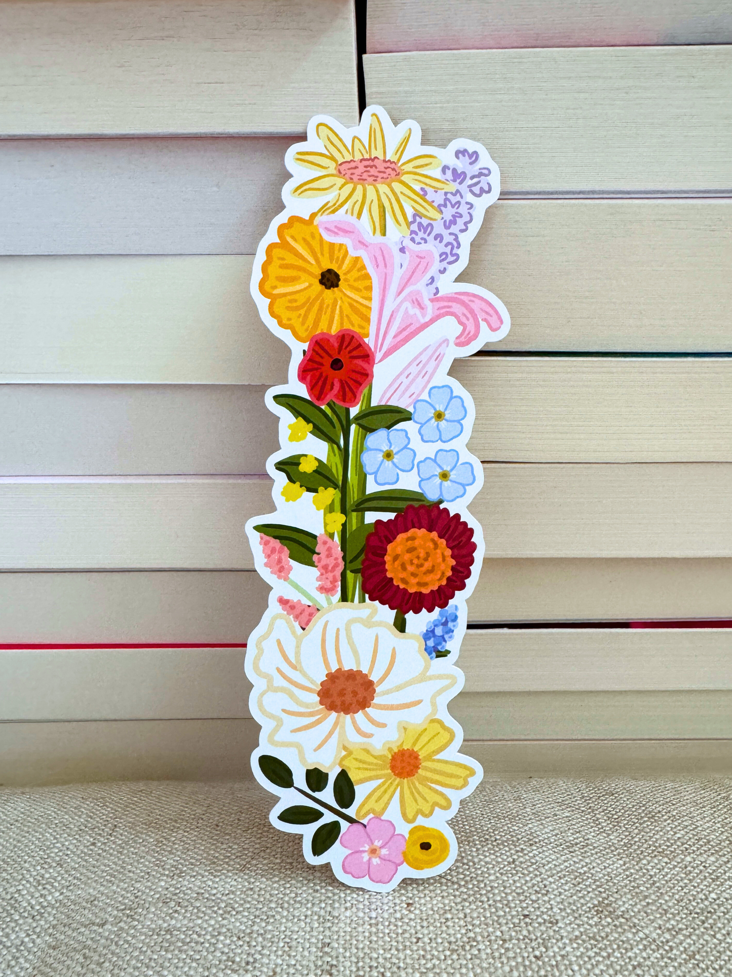 Forever Floral Bookmark