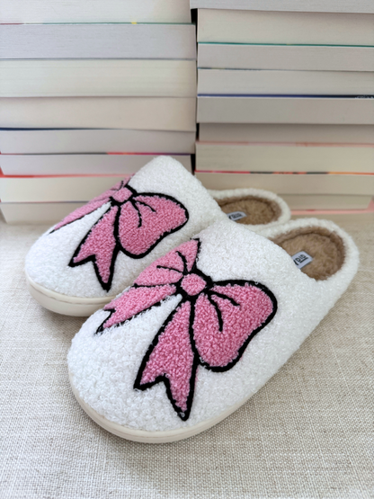 Darling Bow Slippers