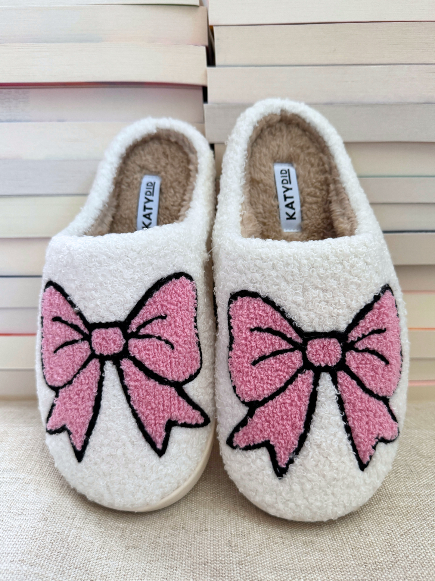 Darling Bow Slippers