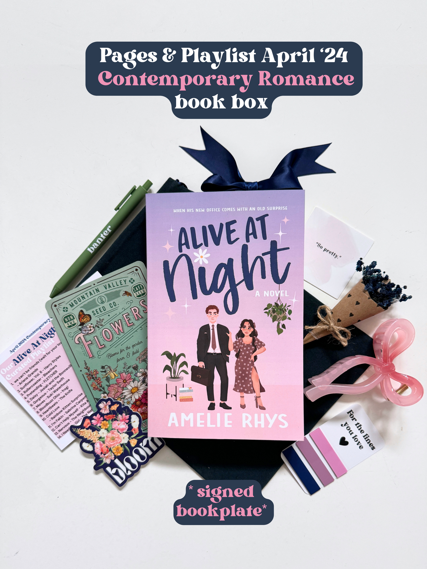 Alive At Night Book Box