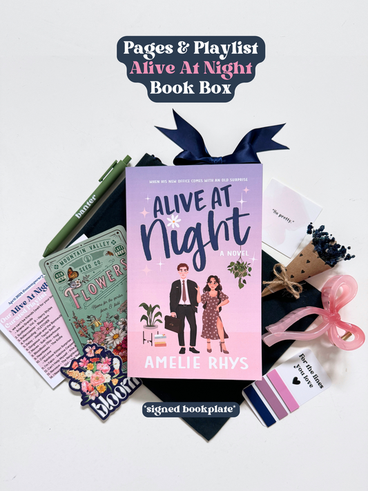 Alive At Night Book Box