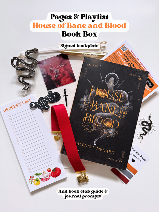 House of Bane and Blood Book Box