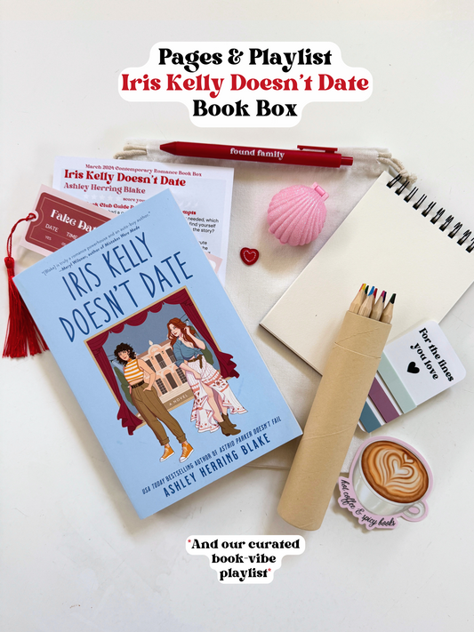 Iris Kelly Doesn't Date Book Box