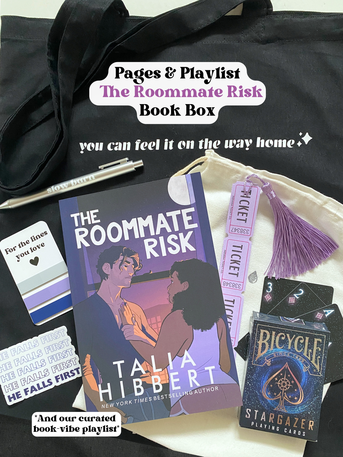 The Roommate Risk Book Box